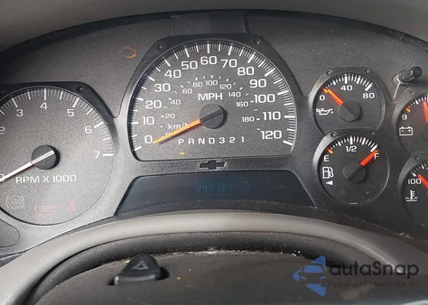 2006 Chevrolet Trailblazer Ls from USA, damaged, VIN 1GNDT13S862196351